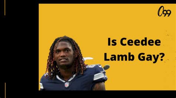 Is Ceedee Lamb Gay? Know More About His Life!